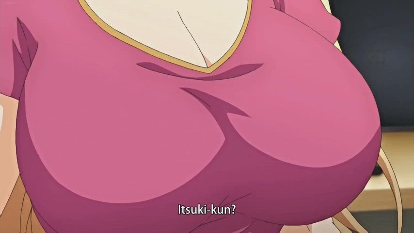 A blowjob of giant tits Hentai