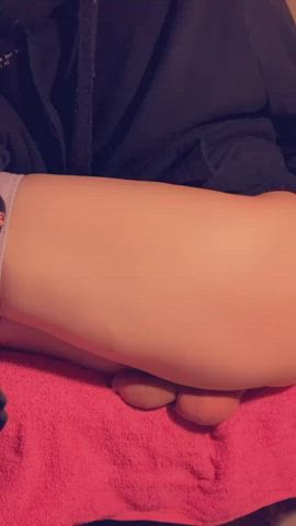 anal play femboy fingering knee high socks clip