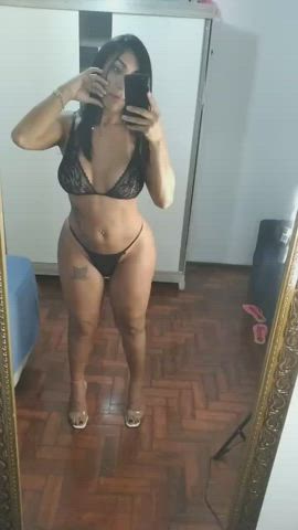 Big Tits Brazilian Brunette Fake Tits Latina Lingerie Trans clip