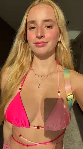 blonde cute teen clip