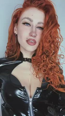 domme femdom findom goddess humiliation mistress redhead clip