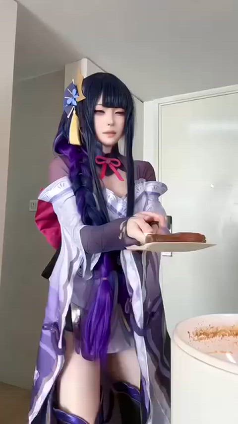 asian chinese cosplay clip