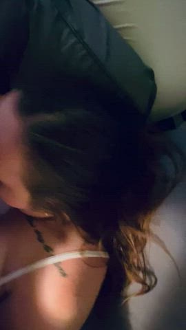 Blowjob Cock Worship Eye Contact Smile Sucking Wifey clip