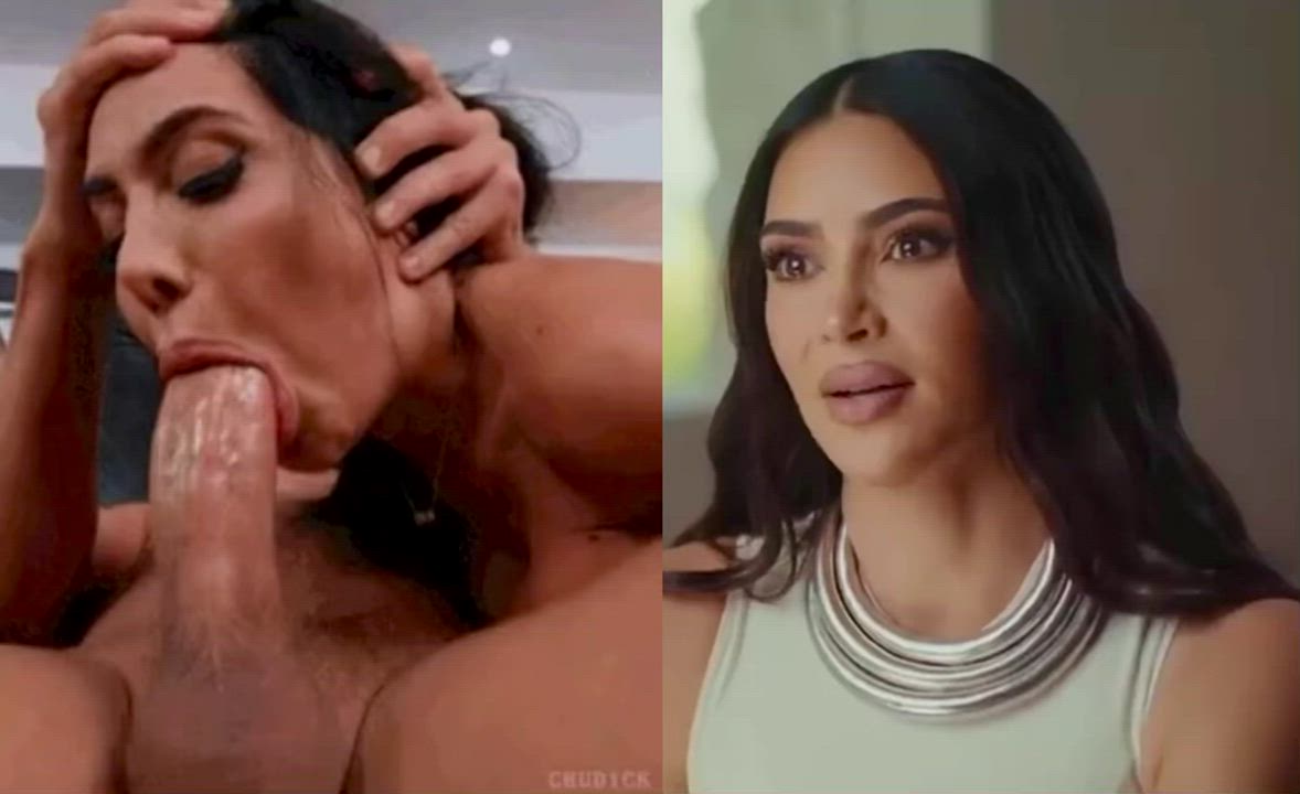 Celebrity Face Fuck Fantasy Kim Kardashian clip