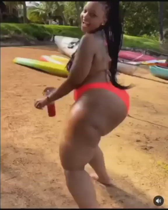 African Ass Booty clip