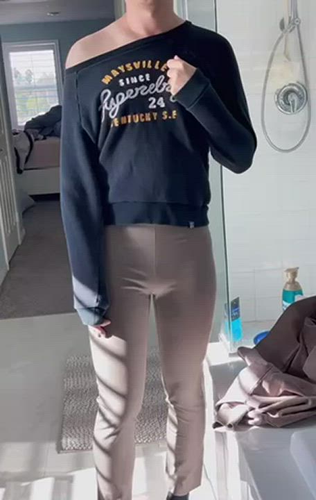 Femboy Leggings Sissy clip