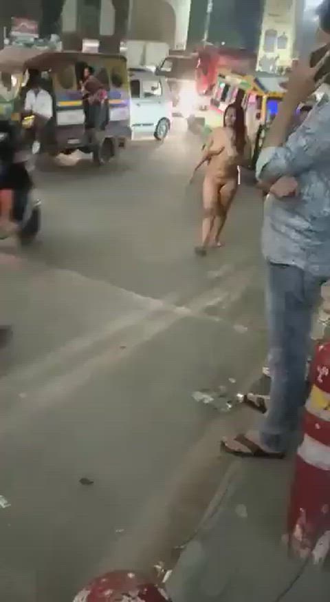 Best Indian nude walk I have ever seen!