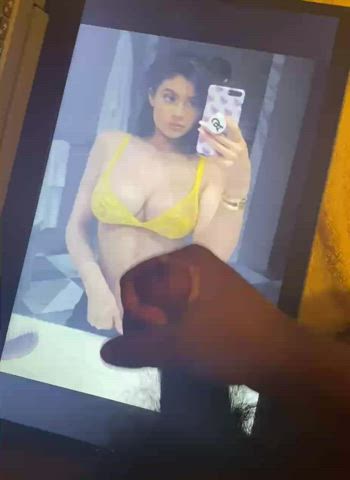 big tits boobs cum cum on tits cumshot huge dildo huge tits kylie jenner tits clip