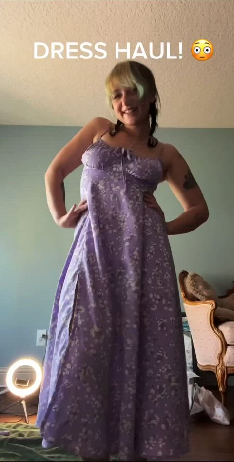 gotta practice how to take d- in my new dresses :D