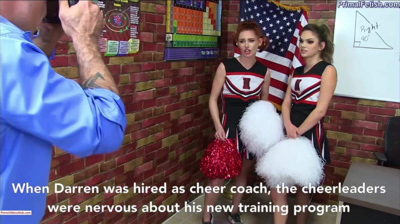 Cheer coach takes over