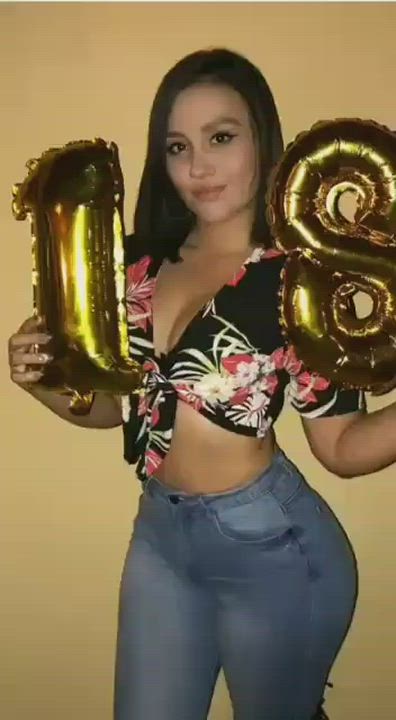 18 Years Old Bath Big Ass Boobs Brunette Dancing HD Latina Natural Natural Tits Pussy