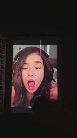 Poki takes my load for the first time