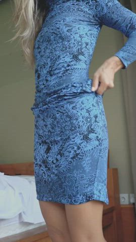 Do you like my new dress? Too small or its okay?))