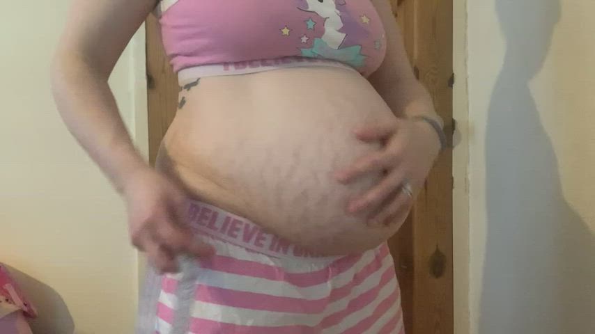 Just about to measure my bump at 13 weeks!