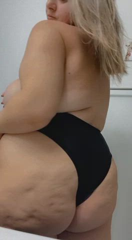 ass bbw bending over clip