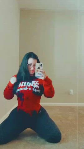Big Tits Bubble Butt Latina Non-nude Selfie Thick clip