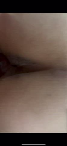 My first creampie video!