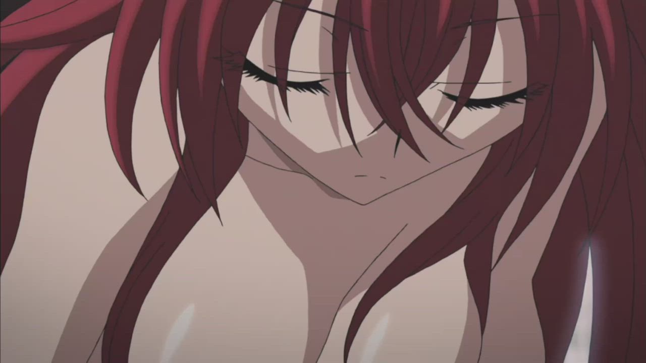 Anime Big Tits Bouncing Bouncing Tits Ecchi Jiggling Redhead Tits clip