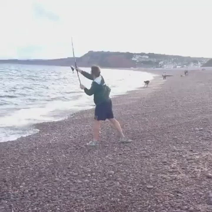 Getting Cheeky At The Beach