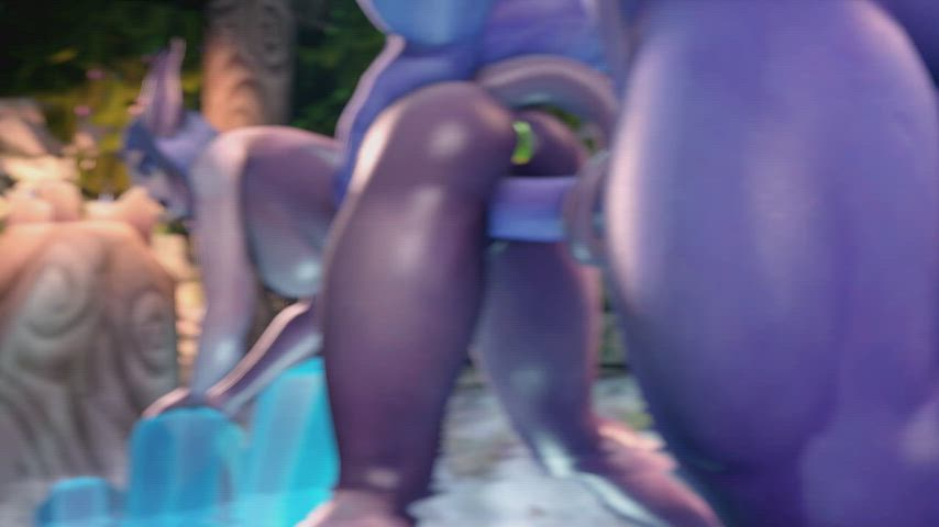 3d animation big ass big dick butt plug rule34 swimming pool clip