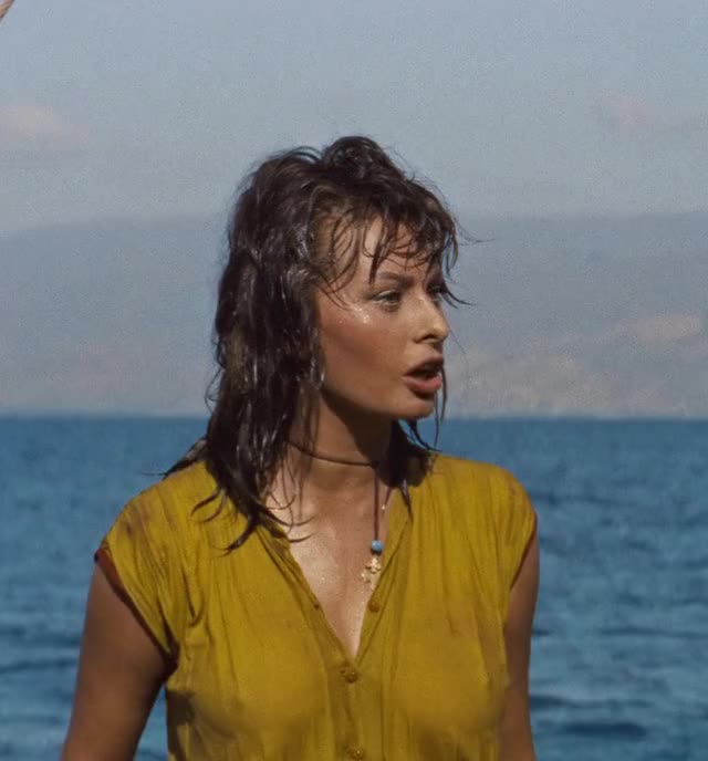 Sophia Loren -- Boy on a Dolphin (1957) (1)
