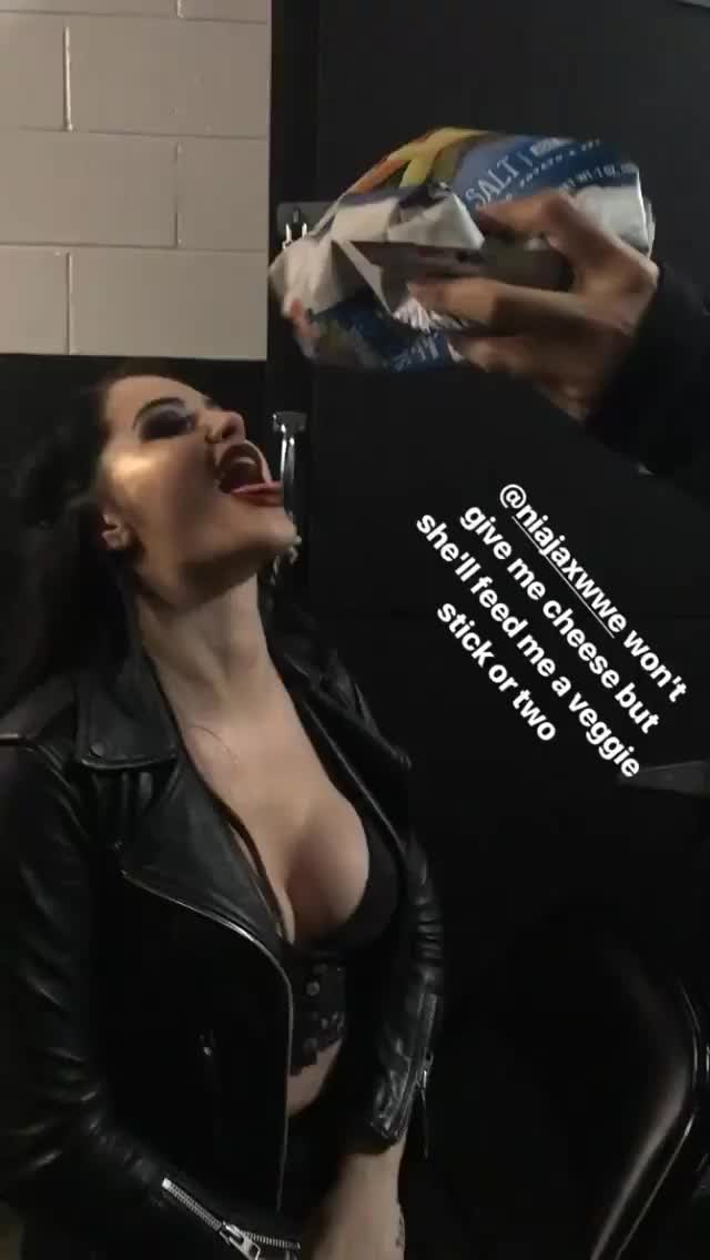 Paige Takes A Load