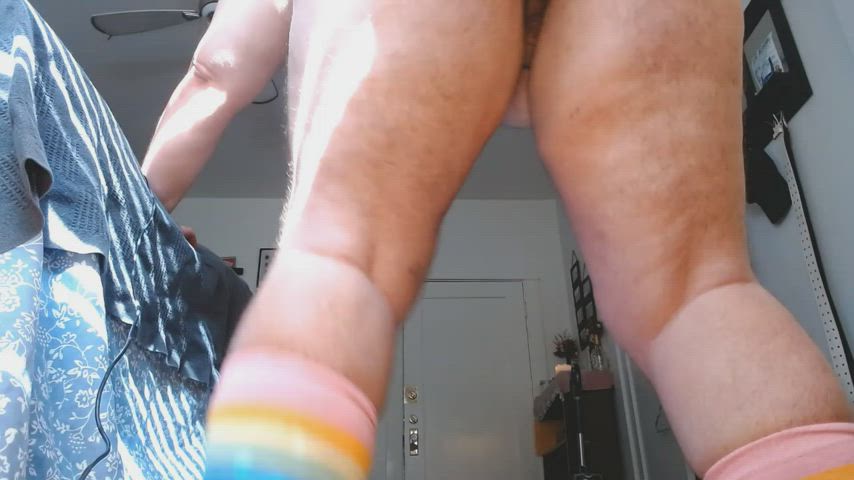 bear ftm hairy hairy ass hairy pussy pissing solo clip
