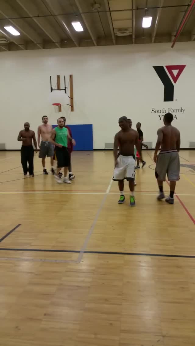 Noon Basketball turns into MMA Fight!! 0 to 100 REAL QUICK