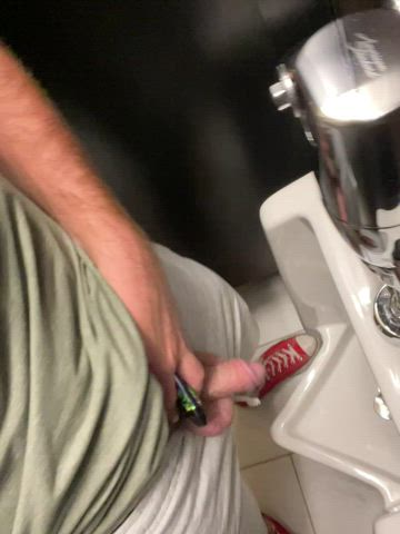 piss pissing public clip