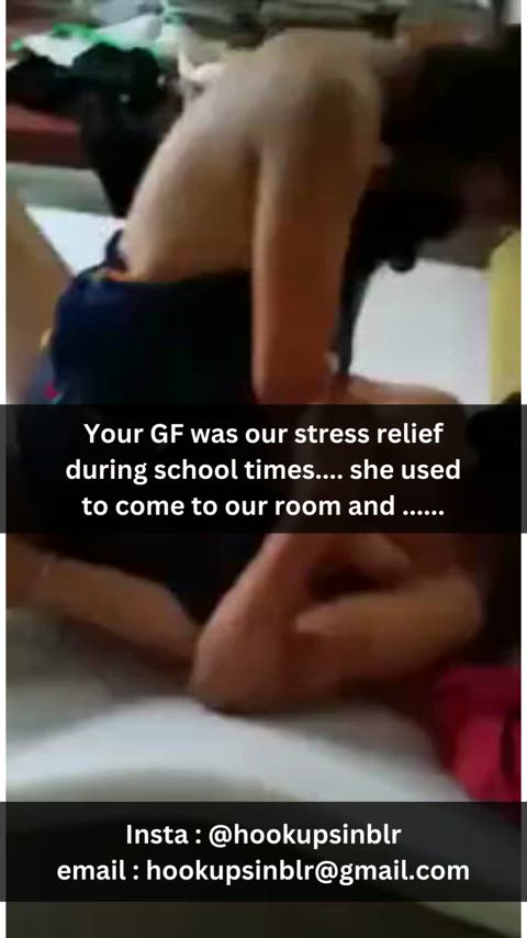 caption cheating chudai cuckold desi girlfriend group sex indian threesome clip