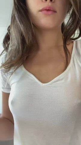 cute latina nipples perky pokies see through clothing small tits teen tiktok clip