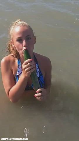 Cucumber @beach