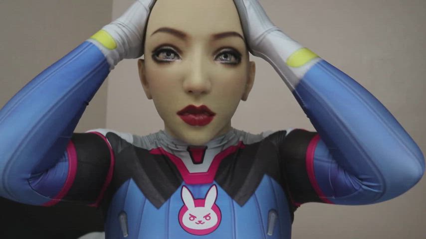 Playing with my silicone DVa doll