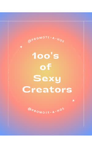 Come find 100s of sexy Creators all in one place! Link 👇