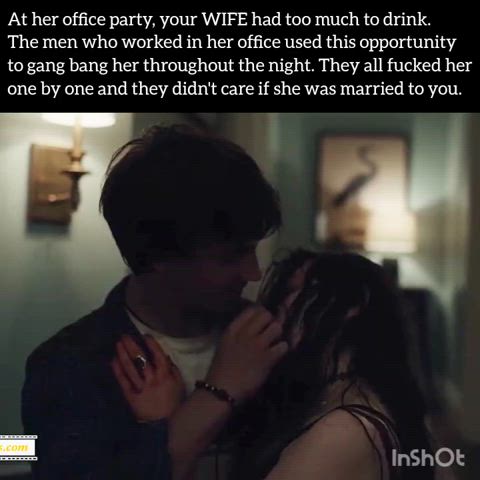 They fucked your WIFE like a street whore. And I bet she enjoyed it too.
