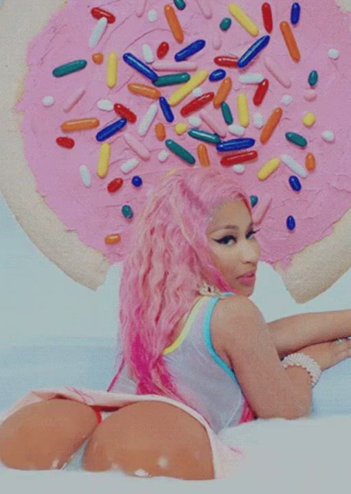 Bathtub Big Ass Big Tits Celebrity Ebony Nicki Minaj Pink Twerking Wet clip