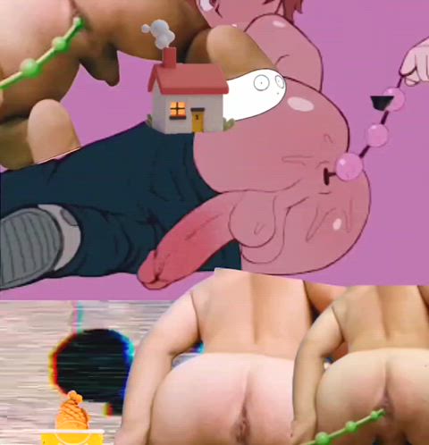 anal anal beads anal play cartoon gay sex toy toy toys clip