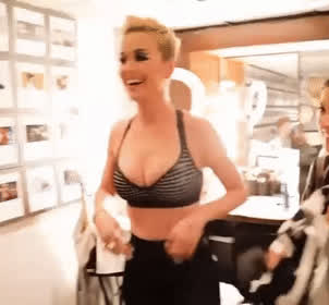 celebrity cleavage katy perry clip