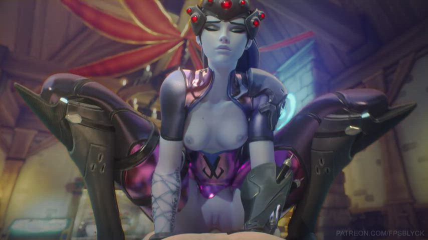 3d animation bwc big tits overwatch pussy riding sfm clip