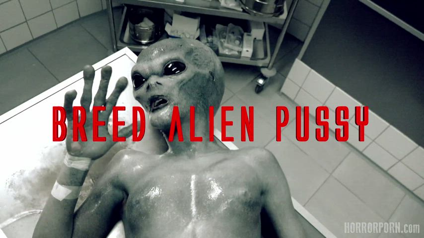 Alien Breeding Caption Mask Monster Girl Parody clip