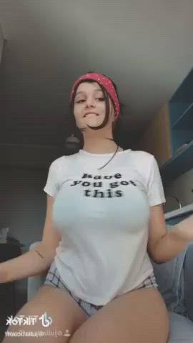 big tits boobs fuck machine pussy tiktok clip