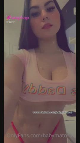 big tits boobs busty long hair pussy clip