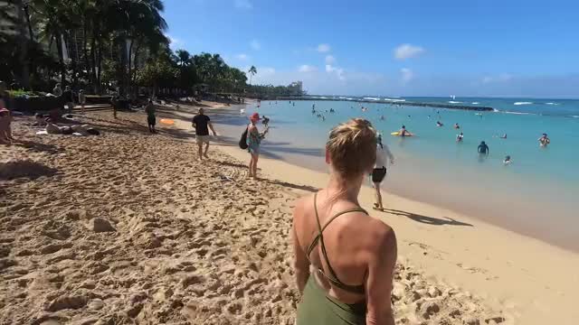 Katee Sackhoff - Nip Slip from  The Hawaii Spartan Sprint Obstacle Race [2160p]