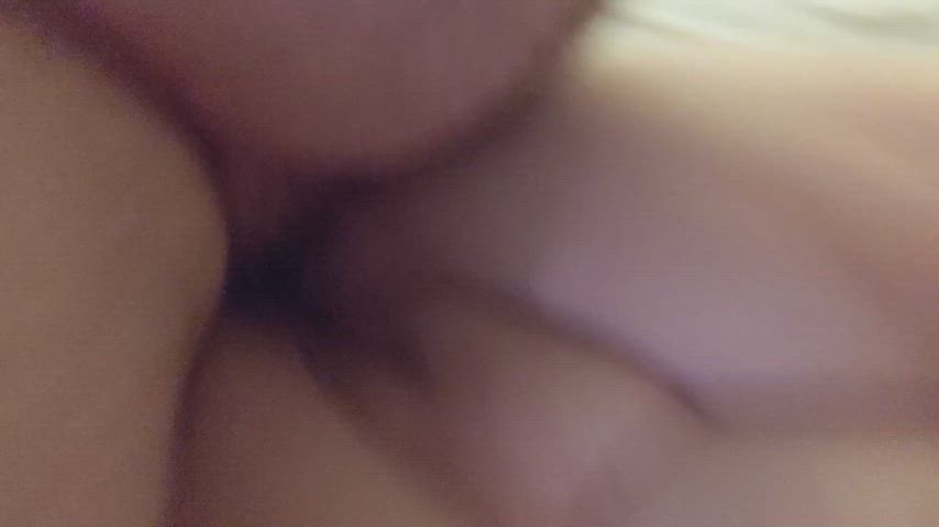 Sharing an oldie but a goodie - Close up, my POV of hubby's thick cock making me