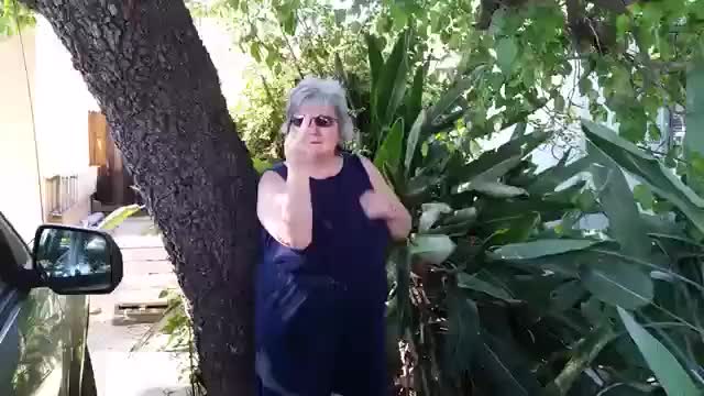 Granny PottyMouth - Flipping the Bird