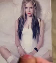 Avril Lavigne Babe Canadian Celebrity Cum Cum Covered Fucking Cumshot Cute Goddess