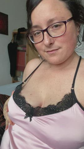 Would you lick my tits if I asked nicely?