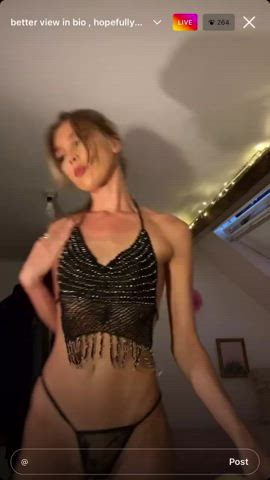 Big Nipples British Flashing Skinny Small Tits Tall clip