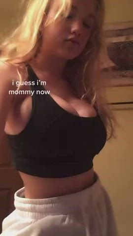 Blonde Huge Tits TikTok clip