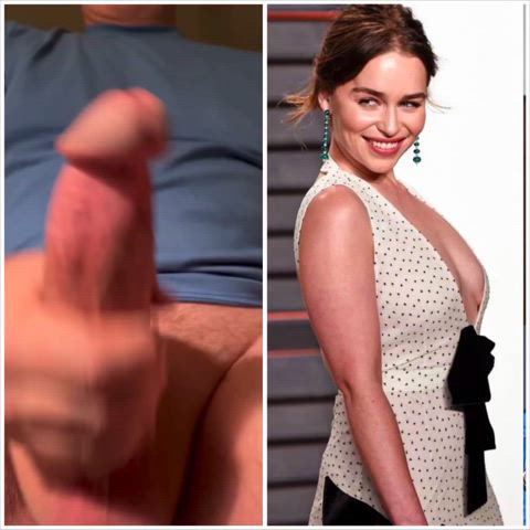 Can’t stop cumming to Emilia Clarke